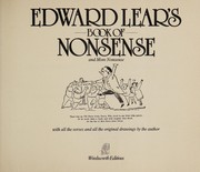 Cover of: Edward Lear's book of nonsense: and more nonsense.