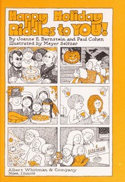 Cover of: Happy holiday riddles to you!