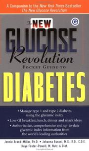 The new glucose revolution pocket guide to diabetes by Janette Brand Miller, Jennie Brand-Miller, Kaye Foster-Powell, Stephen Colagiuri, Johanna Burani
