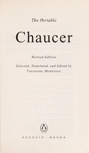 Cover of: The portable Chaucer by Geoffrey Chaucer