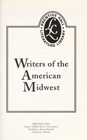 Cover of: Writers of the American Midwest | 