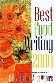 Cover of: Best Food Writing 2000 (Best Food Writing) | 