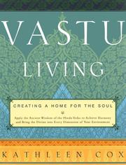 Cover of: Vastu Living by Kathleen Cox