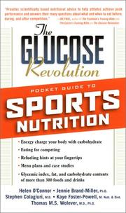 Cover of: The Glucose Revolution Pocket Guide to Sports Nutrition