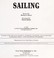 Cover of: Sailing