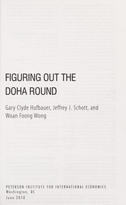 Cover of: Figuring out the Doha Round