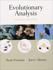 Cover of: Evolutionary Analysis (2nd Edition) by Freeman, Scott, Scott Freeman, Jon Herron, Jon C. Herron, Freeman and Herron., Scott and Herron, Jon C. Freeman, Scott Freeman, Jon C. Herron