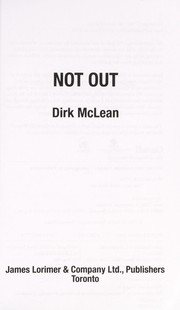Cover of: Not out
