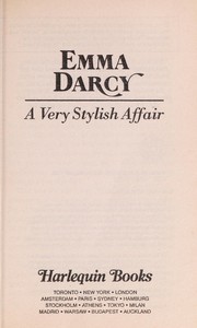 Cover of: A Very Stylish Affair