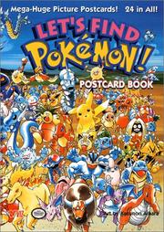 Cover of: Let's Find Pokemon! Postcard Book