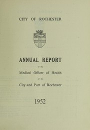 Cover of: [Report 1952] | Rochester (Kent, England). City and Port Authority