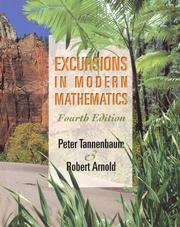 Cover of: Excursions in modern mathematics