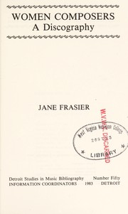Cover of: Women composers by Jane Frasier