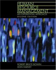 Cover of: Human Resource Management: An Experiential Approach (2nd Edition)