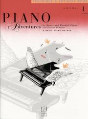 Cover of: Piano Adventures: Technique And Artistry Book Level 1