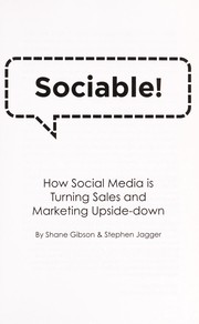 Cover of: Sociable! by Shane Gibson