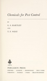 Cover of: Chemicals for pest control | G. S. Hartley