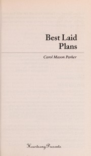 Cover of: Best laid plans
