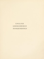English embroidered bookbindings by Cyril Davenport