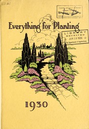 Cover of: Everything for planting | James Tyler Kent