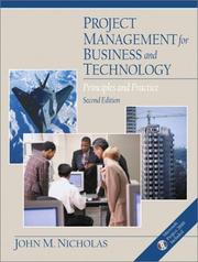 Cover of: Project Management for Business and Technology: Principles and Practice (2nd Edition)