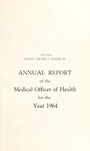 Cover of: [Report 1964] | Ryton (England). Urban District Council