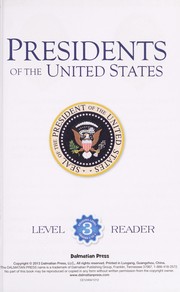 Cover of: Presidents of the United States | 