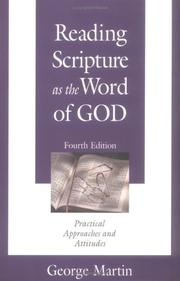 Cover of: Reading Scripture As the Word of God: Practical Approaches and Attitudes