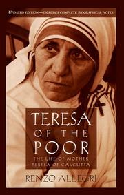Cover of: Teresa of the Poor by Renzo Allegri