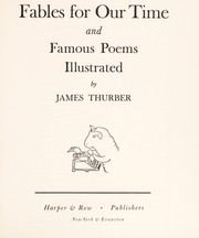 Cover of: Fables for Our Time | James Thurber