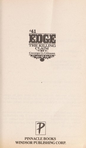 The Killing Claim June 1 1992 Edition Open Library