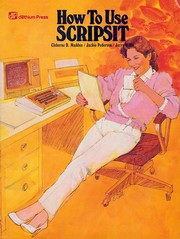 How to use SCRIPSIT by Cleborne D. Maddux