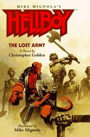 Cover of: Hellboy: The Lost Army by Nancy Holder