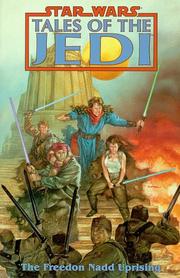 Cover of: The Freedon Nadd Uprising (Star Wars: Tales of the Jedi)