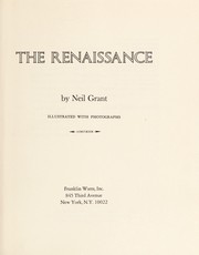 Cover of: The Renaissance. by Neil Grant