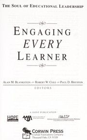 Cover of: Engaging every learner