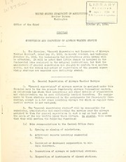 Cover of: Supervision and inspection of airways weather service | United States. Weather Bureau