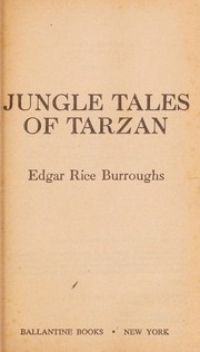 Cover of: Jungle Tales of Tarzan by Edgar Rice Burroughs