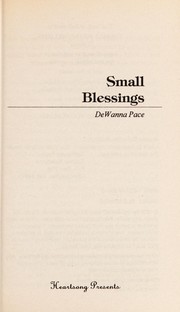 Cover of: Small blessings