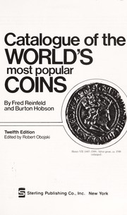 Catalogue of the world's most popular coins by Reinfeld, Fred