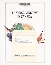 Cover of: Thanksgiving Day in Canada by Krys Val Lewicki