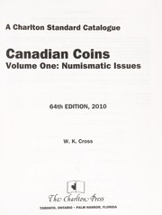 Cover of: Canadian coins: Numismatic issues : a Charlton standard catalogue