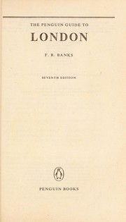 Cover of: The Penguin guide to London | F. R. Banks