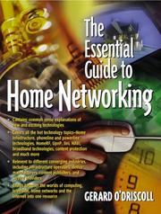Cover of: Essential Guide to Home Networking Technologies, The by Gerard O'Driscoll