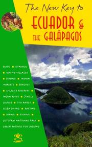 Cover of: The New Key to Ecuador and the Galapagos