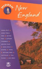Cover of: Hidden New England (Hidden New England, 6th ed)
