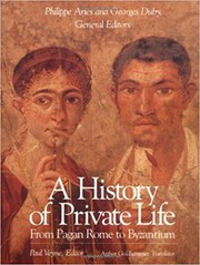 A history of private life by Philippe Ariès, Georges Duby