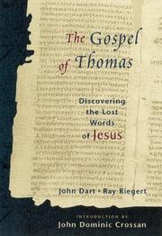 Cover of: The Gospel of Thomas by John Dart, Ray Riegert