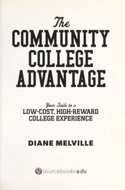 the-community-college-advantage-cover