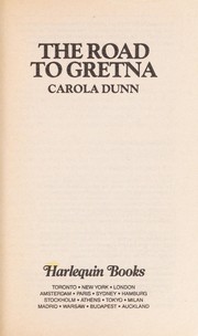 Cover of: The Road to Gretna by Carola Dunn